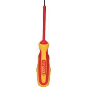 Шлицевая отвертка KS Tools VDE 10x200 мм ERGOTORQUE 117.0518 (артикул 20474560) – фото 3