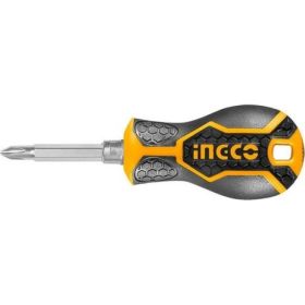 Двухсторонняя отвертка INGCO 2 в 1 SL6+PH2 INDUSTRIAL AKISD0202 (артикул 16651193) – фото 1