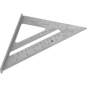 Алюминиевая треугольная линейка DEKO 180/255/185мм DKM180-255-185 (артикул 18963426) – фото 5