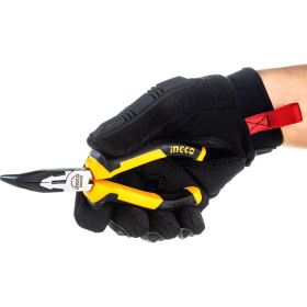 Изогнутые тонкогубцы INGCO 160мм INDUSTRIAL HBNP28168 (артикул 16651053) – фото 6