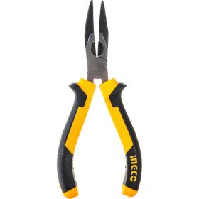 Изогнутые тонкогубцы INGCO 160мм INDUSTRIAL HBNP28168 (артикул 16651053) – фото 5