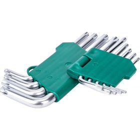 Набор ключей ВОЛАТ Torx T10-T50 9 предметов коротких 11025-09 (артикул 21540520) – фото 2