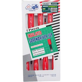 Набор изолированных отверток ProsKit 8PK-8100 E 4х -, 3х +, 1000В С00034089 (артикул 16162287) – фото 3
