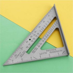 Алюминиевая треугольная линейка DEKO 180/255/185мм DKM180-255-185 (артикул 18963426) – фото 3