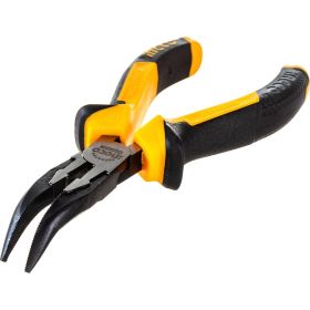 Изогнутые тонкогубцы INGCO 160мм INDUSTRIAL HBNP28168 (артикул 16651053) – фото 4