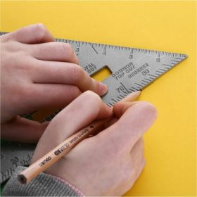 Алюминиевая треугольная линейка DEKO 180/255/185мм DKM180-255-185 (артикул 18963426) – фото 2