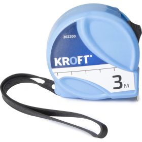 Пластиковая рулетка KROFT 3 м, 16 мм LM202200 (артикул 20823357) – фото 1