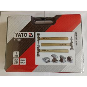Набор рихтовочных молотков YATO 7 шт YT-4590 (артикул 16565264) – фото 2