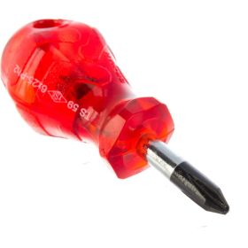 Укороченная отвертка с крестообразным шлицем KRAFT Phillips 6х25мм Ph2 IZELTAS 4130180625 (артикул 15861334) – фото 3