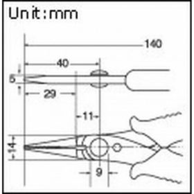 Длинногубцы (антистатические) ProsKit 1PK-5102E 00087108 (артикул 15832855) – фото 8