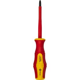 Отвертка диэлектрическая Ultra Grip PH-2 х 100 мм КОБАЛЬТ CR-V 646-508 (артикул 15536546) – фото 3