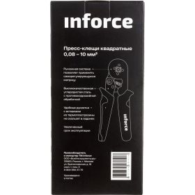 Квадратные пресс клещи Inforce 0.08-10 мм2 06-19-10 (артикул 20213044) – фото 2