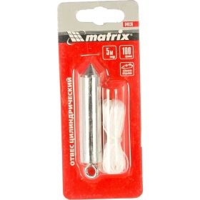 Отвес цилиндрический (100 г; шнур 5 м) MATRIX 84836 (артикул 13701125) – фото 1