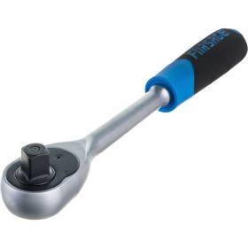 Реверсивная трещотка Forsage с резиновой ручкой, 1/2"", L-260мм, 45зуб 15769 F-80243 (артикул 16555736) – фото 4