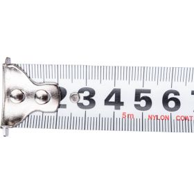 Рулетка vertextools нейлоновая 5х25 мм, автостоп 3044-5 (артикул 20360386) – фото 2