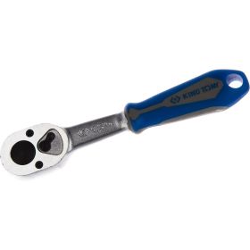 Флажковая трещотка с фиксатором 1/4"", 140мм, 24 зубца KING TONY 2779-55G (артикул 15507365) – фото 1