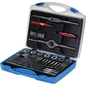Резьбонарезной набор Bucovice Tools M 3, 39 предметов, М3-М12, в кейсе 330120 (артикул 15780302) – фото 1