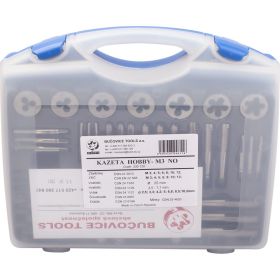 Резьбонарезной набор Bucovice Tools M 3, 39 предметов, М3-М12, в кейсе 330120 (артикул 15780302) – фото 7