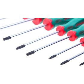 Набор отверток ANTI SLIP TORX T8-T40 Jonnesway D71T109S (артикул 13938602) – фото 3