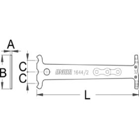 Индикатор износа цепи Unior классический 617171 (артикул 16357117) – фото 2