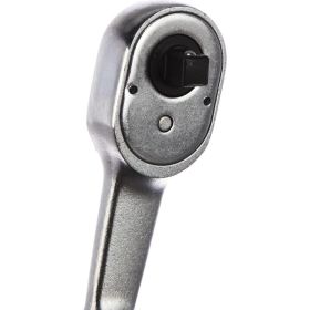 Флажковая трещотка с фиксатором 1/4"", 140мм, 24 зубца KING TONY 2779-55G (артикул 15507365) – фото 5