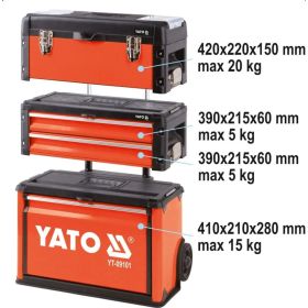 Инструментальная тележка YATO YT-09101 (артикул 16537589) – фото 3
