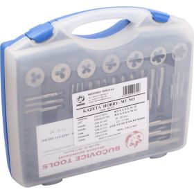 Резьбонарезной набор Bucovice Tools M 3, 39 предметов, М3-М12, в кейсе 330120 (артикул 15780302) – фото 2