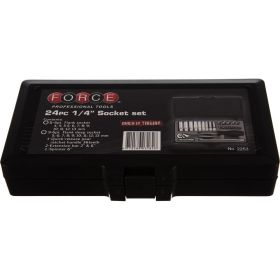 Набор длинных и коротких головок FORCE 6 граней 2253 (артикул 15844697) – фото 2