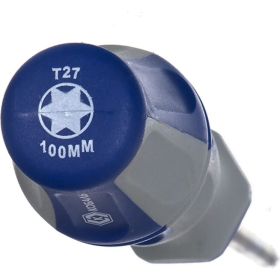 Отвертка с подвесом Torx Tamper-27х100 мм КОБАЛЬТ Ultra Grip CR-V 910-072 (артикул 15701810) – фото 4
