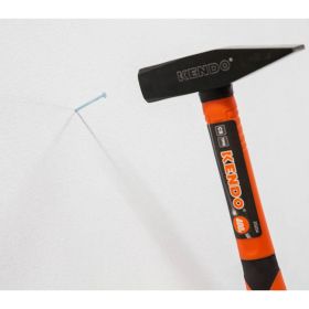 Слесарный молоток KENDO фиберглассовая рукоятка 300 гр 25203 (артикул 16425318) – фото 4