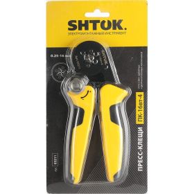 Пресс-клещи для опрессовки втулочных наконечников SHTOK ПК-16вт-4 03211 (артикул 15634789) – фото 2
