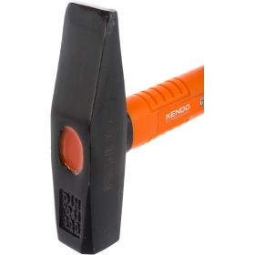 Слесарный молоток KENDO фиберглассовая рукоятка 300 гр 25203 (артикул 16425318) – фото 2