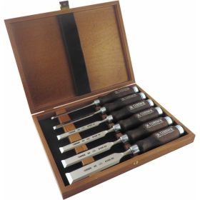 Набор из 6 плоских стамесок Narex Wood Line Profi (светлые) 853055 (артикул 20625118) – фото 2
