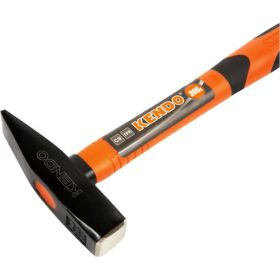 Слесарный молоток KENDO фиберглассовая рукоятка 300 гр 25203 (артикул 16425318) – фото 6