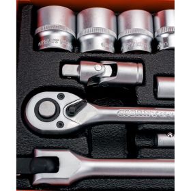 Автомобильный набор инструмента Gigant 1/2" 24 предмета GAS 24 (артикул 18286327) – фото 15