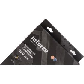 Кровельный угольник Inforce с угломером, 190 мм 06-11-76 (артикул 19918774) – фото 7
