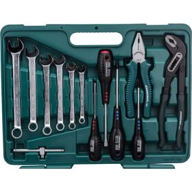Универсальный набор торцевых головок 1/4"DR 6-13 мм и 1/2"DR 12-24 мм Jonnesway S04H52460S (артикул 13938535) – фото 12