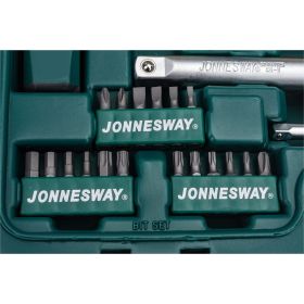 Универсальный набор торцевых головок 1/4"DR 6-13 мм и 1/2"DR 12-24 мм Jonnesway S04H52460S (артикул 13938535) – фото 10