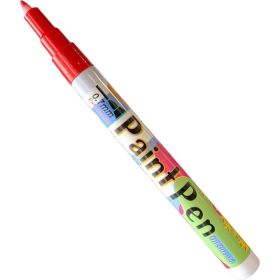 Маркер-краска Flysea по металлу с тонким наконечником Paint Marker FS-177, 0.7 мм, красный FS-177-red (артикул 23032677) – фото 2