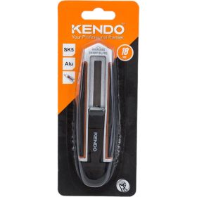 Строительный нож KENDO с предохранителем 18 мм 30923 (артикул 22345269) – фото 4