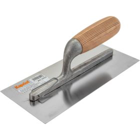 Плоская гладилка Kapriol с деревянной ручкой 12x28 см, нерж.сталь 23011 (артикул 15457885) – фото 3