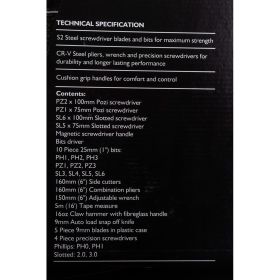 Набор инструментов для ремонтных работ JCB 27 предметов JST001 (артикул 24324105) – фото 4