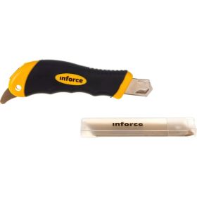 Строительный нож Inforce Auto-lock 18 мм 06-02-16 (артикул 19588530) – фото 11