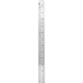 Стальная линейка DELI dl8030y 300 мм, нержавеющая сталь 104498 (артикул 23753385) – фото 1