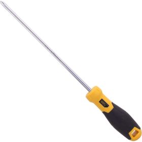 Крестовая отвертка DELI DL636200 PH2x200мм (магнит, TPR+PP ручка) 98371 (артикул 23397033) – фото 1