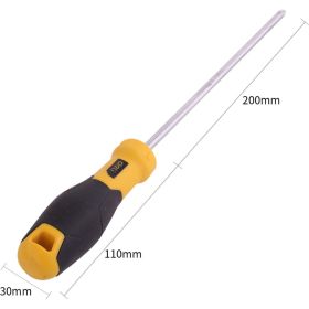 Крестовая отвертка DELI DL636200 PH2x200мм (магнит, TPR+PP ручка) 98371 (артикул 23397033) – фото 3