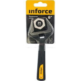 Разводной ключ 150 мм Inforce 06-05-37 (артикул 15698443) – фото 2