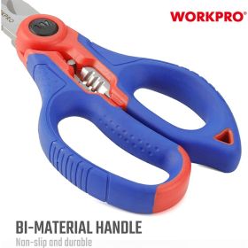 Ножницы электрика WORKPRO WP294003 (артикул 23318535) – фото 7