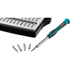 Отвертка для точных работ KRAFTOOL Precision-51 со сменными битами 51 предмет 25691 (артикул 21695440) – фото 5