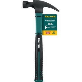 Столярный молоток-гвоздодёр KRAFTOOL Fiberglass 560 г 20265-56_z01 (артикул 16043625) – фото 2
